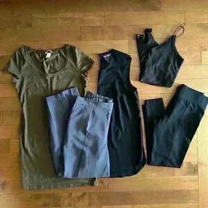 BUNDLE | Basics bundle size medium and large various brands